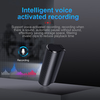 Enregistreur vocal numérique GBE Q70 activé par le son, USB, grande capacité 8 Go/16 Go/32 Go/64 Go/128 Go, longue autonomie, support magnétique