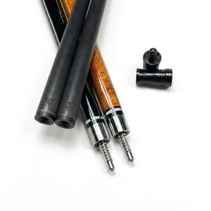 Nouvelle Arrivée Queue de <span class=keywords><strong>Billard</strong></span> en Fibre de Carbone 3/8x8, Manche en Cuir Détachable 1/2, Embout 12.5mm, Joint en Acier Inoxydable - Product Image 3