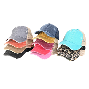 Casquette <span class=keywords><strong>de</strong></span> baseball avec logo personnalisé en gros pour femmes et hommes Casquette <span class=keywords><strong>de</strong></span> <span class=keywords><strong>sport</strong></span> en maille denim <span class=keywords><strong>de</strong></span> haute qualité pour le printemps, l'été et les affaires multicolores - Product Image 1