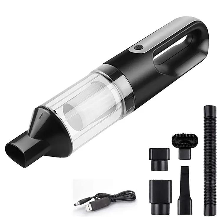 Car Vacuum Cleaner Mini Rechargeable Super Suction Portable Handheld Car Vacuum Cleaner