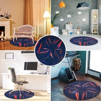 Tapis de chaise en Polyester pour bureau, tapis de bureau pour sol tapis, tapis à poils hauts, moquette