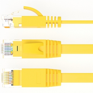 สายแพทช์คอร์ด Cat6 ทองแดงแท้ ความเร็วสูง สำหรับใช้งานภายใน/ภายนอกอาคาร หัว RJ45 สีดำ สายอีเธอร์เน็ตแบบแบน ได้รับการรับรองสำหรับความเร็วสูง - Product Image 2