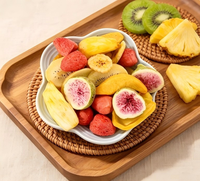 Zoete smaak FD gevriesdroogde gehele geconserveerde figuinen in bulk, knapperige figuinsnacks fruit