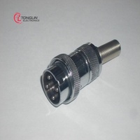 91-MC4M Prise microphone 4 broches 1/4'' ELECTROVOICE 664 SHURE 545 NOS Neuf Original En stock Automatisation industrielle Dédicacé PAC