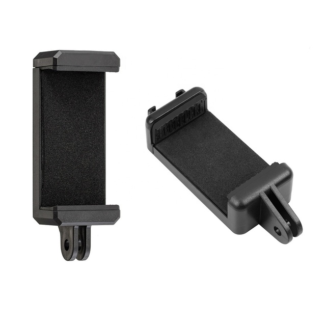 Takenoken 1/4 Screw Hot Shoe Mobile Phone Holder with GoPro Mount Camera Photography Desk/GoPro Live Streaming Stand Clip