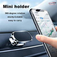 Support de téléphone magnétique multi-angles personnalisé, rotation à 360°, support de téléphone portable flexible, support de tableau de bord de voiture, support de voiture