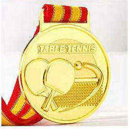 Medalla Deportiva Personalizada de Aleación de Zinc, Diseño Propio del Fabricante, en Oro, Plata o Bronce, con Cinta - Product Image 5