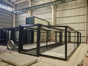 Maisons préfabriquées de luxe en conteneurs pliables extensibles de 20 pieds et 40 pieds en Chine, maison en conteneurs à deux étages, maison mobile portable - Product Image 6