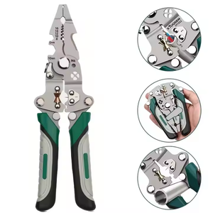 2025 yeni tasarım katlanabilir çok fonksiyonlu sıkma araçları kesme kablo tel Strippers - Product Image 4