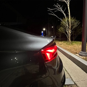 For A5 S5 RS5 B9 4Door Sportback S Style Carbon Fiber Rear Spoiler Trunk Wing 2016-2023 Carbon Fiber - Product Image 6