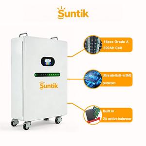 Напольная солнечная батарея Suntik LiFePO4 / 51.2В / BESS5-30кВтч, раздельная, для самостоятельной сборки, с интеллектуальной BMS, IP65, 8000 циклов - Product Image 2