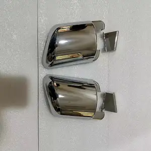 Manufacturer Wholesale wide and narrow truck spare parts chrome-plated Mirror arm cover garnish for ISUZ 700P/NPR/NKR/NQR