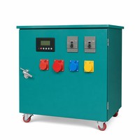 Panneau de synchronisation haute sensibilité 50Hz/60Hz sélectionnable, protection contre les défaillances 50ms, armoire de distribution d'énergie pour champs pétroliers et gaziers IP54