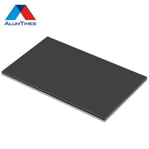 2mm-6mm Composites En Aluminium Noir Haute Qualité <span class=keywords><strong>Lambris</strong></span> Intérieur Panneaux Muraux Extérieurs - Product Image 2
