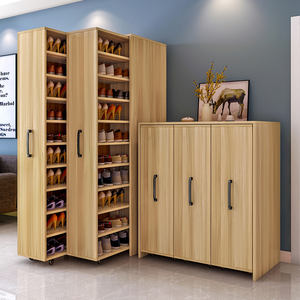 Scarpiera Invisibile Estraibile Multistrato di Grande Capacità con Ruote Antipolvere, Stile Cassetto Push-Pull per Ingresso e Vani Laterali - Product Image 2