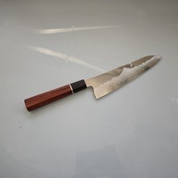 SMST1R couteau de cuisine Super tranchant noyau de haute dureté couteau de cuisine en acier Composite manche en bois naturel couteau Santoku japonais