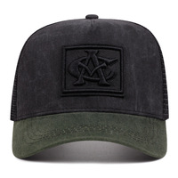 Gorra de Béisbol Trucker Moderna, Multicolor, con Paneles de Malla, Emblema en Relieve, Estilo Vintage, Personalizable, Informal, para Uso Diario y al Aire Libre