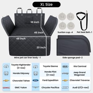 Tapis de <span class=keywords><strong>coffre</strong></span> <span class=keywords><strong>pour</strong></span> chiens/chats, pliable, rembourré, antidérapant, imperméable, en tissu Oxford, durable, lavable en machine, protection de <span class=keywords><strong>coffre</strong></span> - Product Image 5