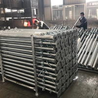 Vente chaude étai en acier pour la Construction coffrage Support tuyau cric échafaudage robuste étais en acier