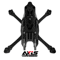 Kit de châssis en fibre de carbone Axisflying Manta 30 de 3 pouces compatible FPV avec caméra O4 LITE analogique C204 2650KV pour drone freestyle