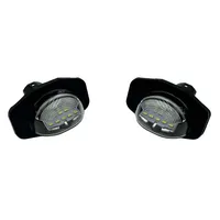 Pour Toyota Alphard Vellfire GGH20 2008-2014 : Éclairage de plaque d'immatriculation de voiture, lampe de cadre de numéro automatique, ampoule LED, accessoires