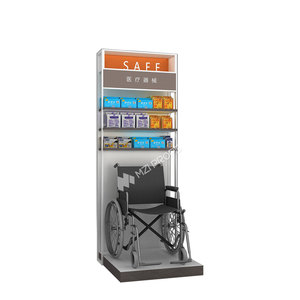 Cửa hàng thuốc QMuS-QB-04-1200 tủ trưng bày chất lượng tốt cửa hàng dược phẩm giá cho bảng trưng bày thương hiệu - Product Image 6