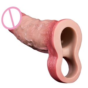 ORALSX Funda Vibradora de Silicona para Pene, Cubre Pene, Alargador de Pene, Retrasa la Eyaculación, Juguetes Sexuales para Hombres, Potenciador Sexual para Parejas - Product Image 5