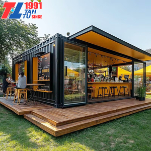 Casa Prefabricada Pequeña y Expandible de 20 pies, Contenedor Móvil para Cafetería, Bar y Restaurante - Product Image 2