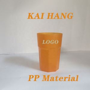 Vasos de Plástico Reutilizables Ecológicos con Acabado Esmerilado, Impresión de Logotipo Personalizado, Libres de BPA, para Bodas, Fiestas y Eventos - Product Image 2