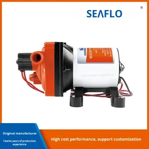Pompe à eau pour camping-car <span class=keywords><strong>Seaflo</strong></span> <span class=keywords><strong>12V</strong></span>/24V authentique d'origine, pompe à diaphragme de surpression pour cuisine extérieure, plastique technique - Product Image 5