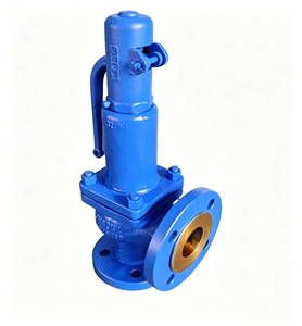 1. Válvula de seguridad de sobrepresión para caldera SV607DS 901/902 de acero fundido con brida de resorte directo DN65 para alta temperatura - Product Image 1