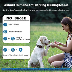 Dispositivo de entrenamiento de mascotas más vendido en tendencia <span class=keywords><strong>2025</strong></span> con 9 niveles de vibración y descarga eléctrica (impermeable IPX7) - Product Image 2