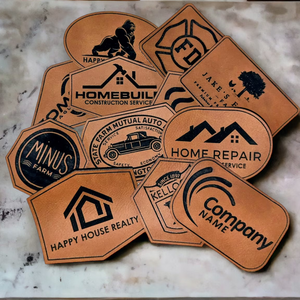 맞춤형 금속 의류 및 가방 라벨 의류 라벨 각인 엠보싱 친환경 열 접착식 뒷면 접착 스트레이트 컷 - Product Image 5