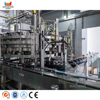 Idées d'affaires rentables : Machine automatique de remplissage et de sertissage pour canettes en aluminium (bière, jus, eau, soda)