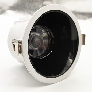 Lámpara de Techo Empotrada Comercial, sin Marco, LED para Interiores, Aluminio Negro, 4100K, AC 220V, IP20, CRI 90, Regulable, Garantía de 3 Años - Product Image 4