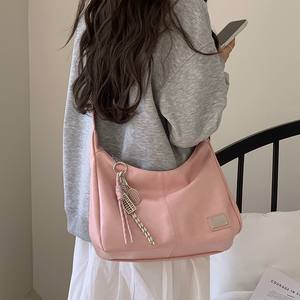 Bolso Tote para Mujer, Color Rosa, Gran Capacidad, Cierre de Cremallera, Bolso de Hombro y Bandolera, Moda de Primavera, Uso Diario - Product Image 5