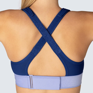 Phụ nữ tập thể dục phòng tập thể dục thể thao điều chỉnh áo ngực nữ yoga đồ lót dây kéo phía trước chạy đẩy lên áo ngực thể thao - Product Image 4