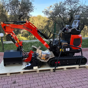 人気沸騰中 ミニ<span class=keywords><strong>1</strong></span>.8トン ミニショベル 全地形対応クローラー 農場用マイクロショベル 中庭 果樹園 油圧式小型ショベル - Product Image 1