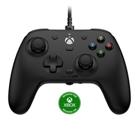 Control/Gamepad con Cable Gamesir G7HE para Xbox Series X|S, Steam y Windows, con Dos Motores de Vibración, Negro/Blanco