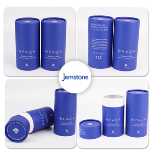 Eco-friendly Materials Experienced Suppliers Custom Printing Cylindrical Paper Tube <b>Container</b> for Packaging - Product Image 6