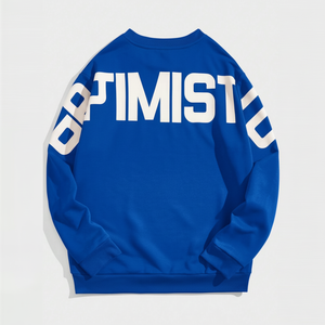 Vente en gros de sweat-shirt à col rond avec logo personnalisé sweat à capuche coupe ample avec épaules tombantes sweat-shirt imprimé pour hommes - Product Image 1