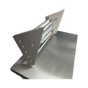 Support mural écologique en laiton en acier inoxydable 304 réglable de Victory Kitchen Hôtel de conception de tube circulaire industriel moderne - Product Image 2