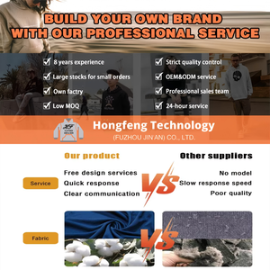 Sudaderas con Logotipo <span class=keywords><strong>en</strong></span> Relieve de Primera Calidad al por Mayor, Sudadera Personalizada Extra Grande, Sudadera con Capucha Blanca con Estampado 3D para Hombre - Product Image 3