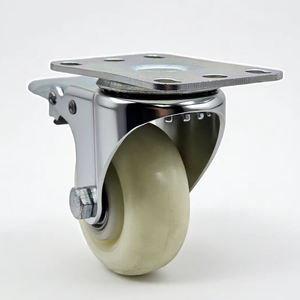 3 Zoll Verriegelung brems rollen 360 Schwenk kugellager Langlebig für Möbel Einkaufs wagen Schränke Tables-80kg Last Leise PP - Product Image 4