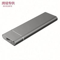 Портативный внешний SSD-накопитель USB 3.0 высокой скорости 80-160 ГБ с аналоговым дисплеем, водонепроницаемый (3 бар), в акриловом корпусе для ноутбука