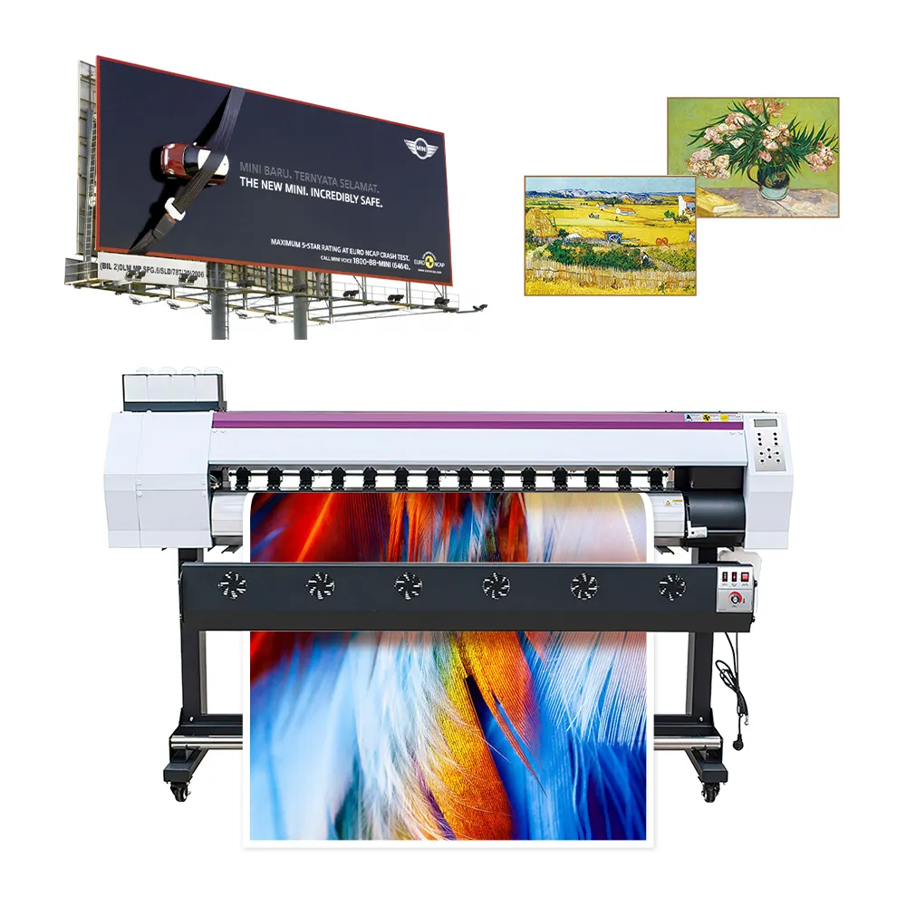 New design 1.8m 6ft Roll to roll UV printer for 3D wall paper printing machine Sinzlen