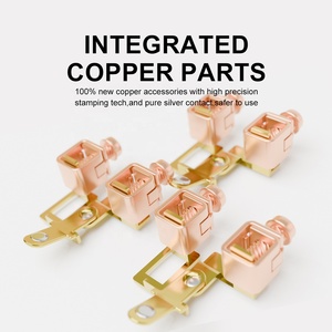 3 Gang 1 cách đẩy on/off tường chuyển đổi ánh sáng 118 PC Glass Bảng điều chỉnh chúng tôi BR IL venezuela ánh sáng tiêu chuẩn interruptor - Product Image 4