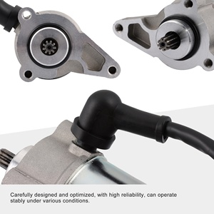 GOOFIT 9T Démarreur électrique de remplacement pour YAMAHA TDR125 <span class=keywords><strong>DT125</strong></span> <span class=keywords><strong>R</strong></span> DT125X OEM 3MB-81800-02 Pièces détachées pour motos - Product Image 3