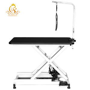 EUR PET Grande table de toilettage électrique pour chiens réglable en hauteur avec douille et crochets Facile à utiliser et à charger Dispositif de toilettage pour animaux de compagnie - Product Image 2