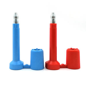 ซีลล็อคตู้คอนเทนเนอร์แบบใช้ครั้งเดียว ISO 17712 สีน้ำเงิน ผลิตจากเหล็กกล้าคาร์บอนต่ำและ ABS ขนาด 7*82 มม. สำหรับรถบรรทุก - Product Image 1